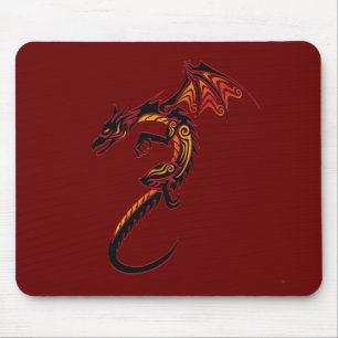 Feuer-Drache Mousepad