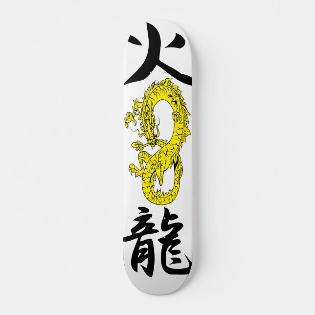 Feuer-Drache-Skateboards Skateboard (Vorne)