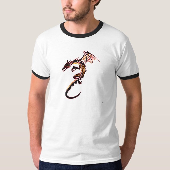 Feuer-Drache T-Shirt (Vorderseite)
