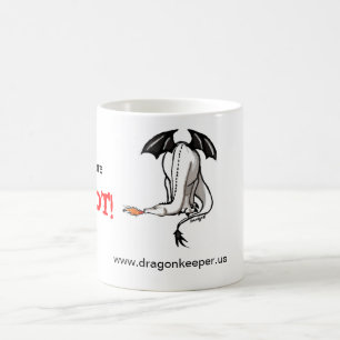 Feuer-Drache-Tasse Tasse