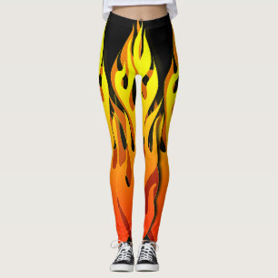 Feuer-Druck entwarf Leggings