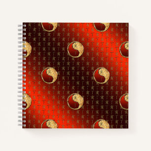 Feuer-Eber Notizbuch