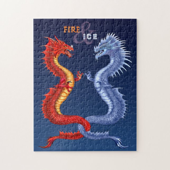 FEUER & EIS PUZZLE (Vertikal)
