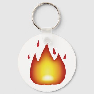 Feuer - Emoji Schlüsselanhänger