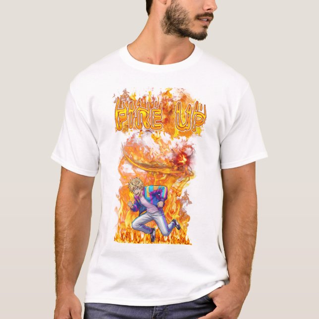 Feuer entfacht T-Shirt (Vorderseite)