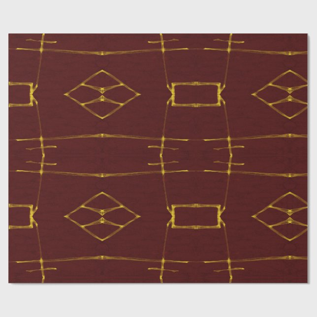 Feuer entzünden geschenkpapier (Flach)