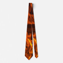 Feuer Flamme Neck Tie