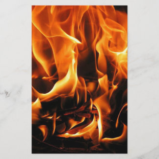 Feuer, Flammen Briefpapier