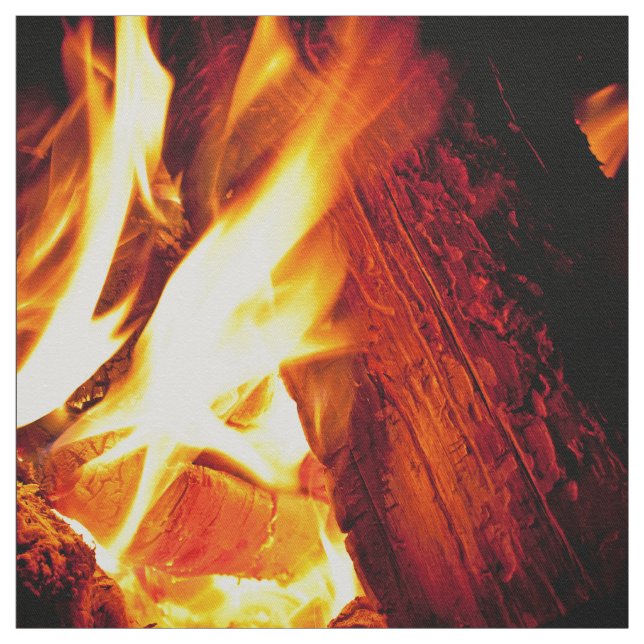 Feuer-Flammen Stoff (Muster)