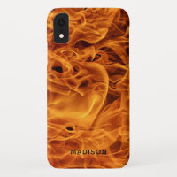 Feuer flammt Nametelefon-Hüllen