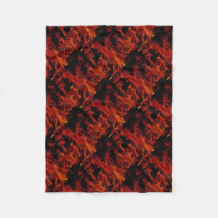 Feuer Fleecedecke