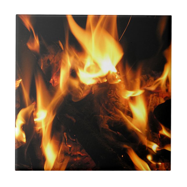 Feuer Fliese (Vorderseite)
