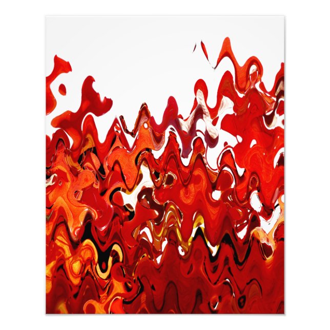 FEUER FOTODRUCK (Vorne)