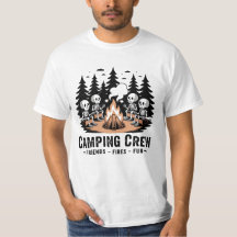 Feuer Freunde Spaß Camping Crew Lustiges Camping 