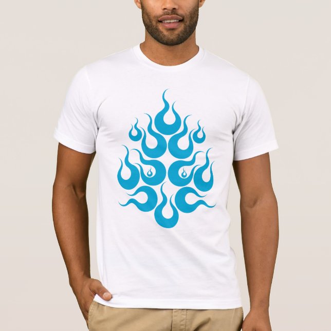 Feuer-Gesichtsbehandlungs-Maske T-Shirt (Vorderseite)