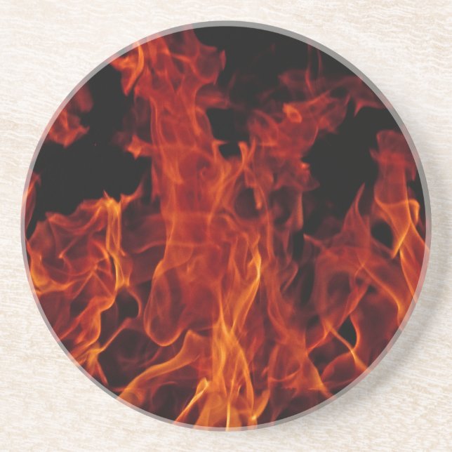 Feuer Getränkeuntersetzer (Vorne)