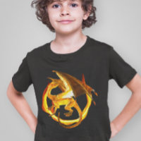 Feuer Gold Flamme Dragon Magische Fantasie