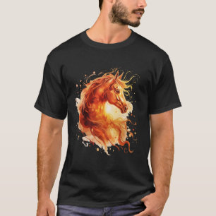 Feuer-Goldpferd des Jahres Chinesisches Neujahr 20 T-Shirt