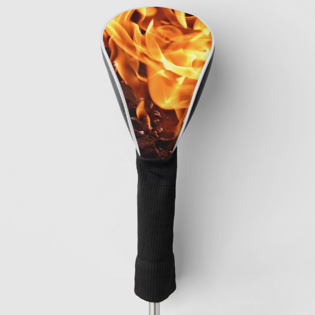 Feuer Golf Headcover (Vorderseite)