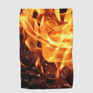 Feuer Golfhandtuch