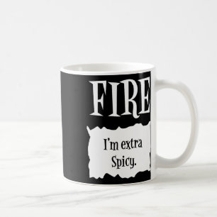 Feuer - heißes Halloween-Taco-Kostüm Kaffeetasse