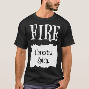 Feuer - heißes Halloween-Taco-Kostüm T-Shirt
