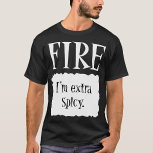 Feuer - heißes Halloween-Taco-Kostüm T-Shirt