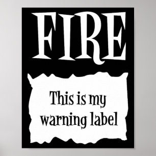 Feuer - heißes PackungsHalloween Taco Kostüm 1 Poster