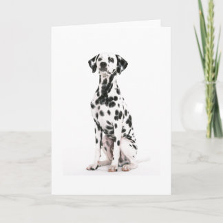 Feuer-Hundegruß-Karte Karte