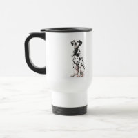 Feuer-Hundeplastikreise-Tasse