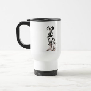 Feuer-Hundeplastikreise-Tasse Reisebecher