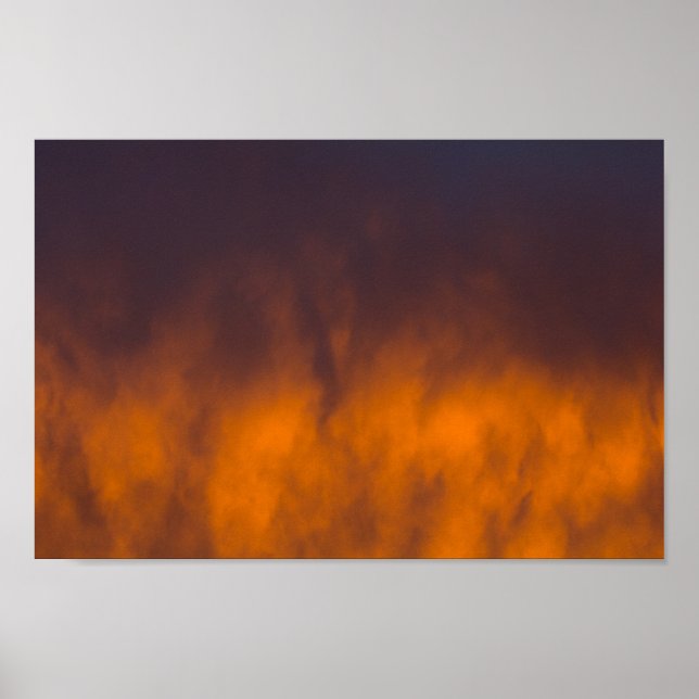 Feuer im Himmel Poster (Vorne)
