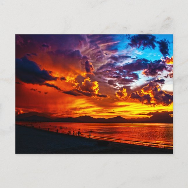 Feuer im Himmel Postkarte (Vorderseite)