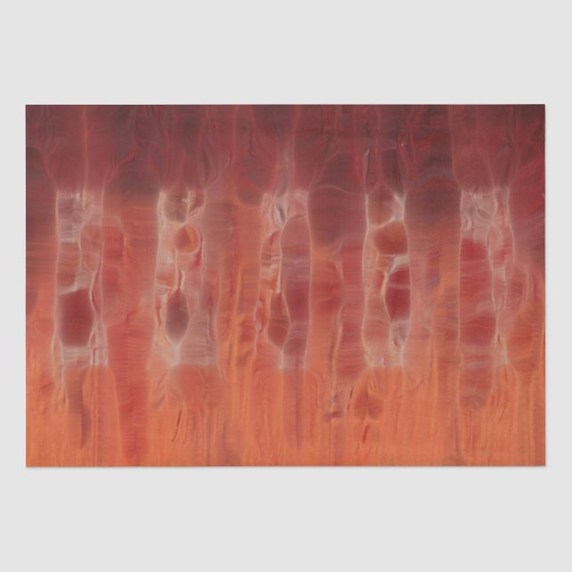 Feuer im Inneren Seidenpapier (Vorderseite)