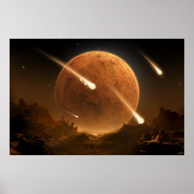 Feuer im Land der Schatten Poster (Vorne)