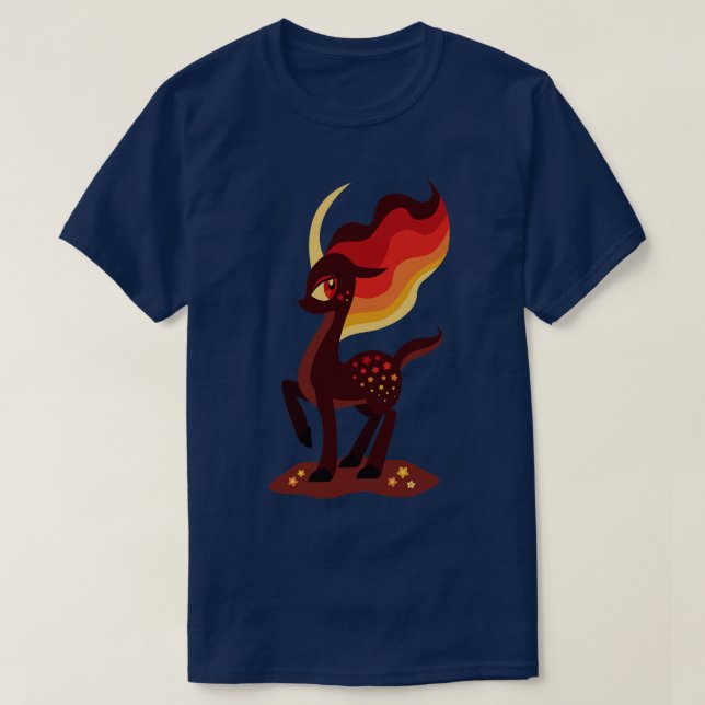 Feuer im Wald T-Shirt (Design vorne)