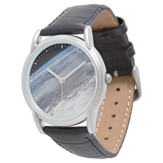 Feuer im Yosemite National Park & Stanislaus Fores Armbanduhr (Schrägansicht)