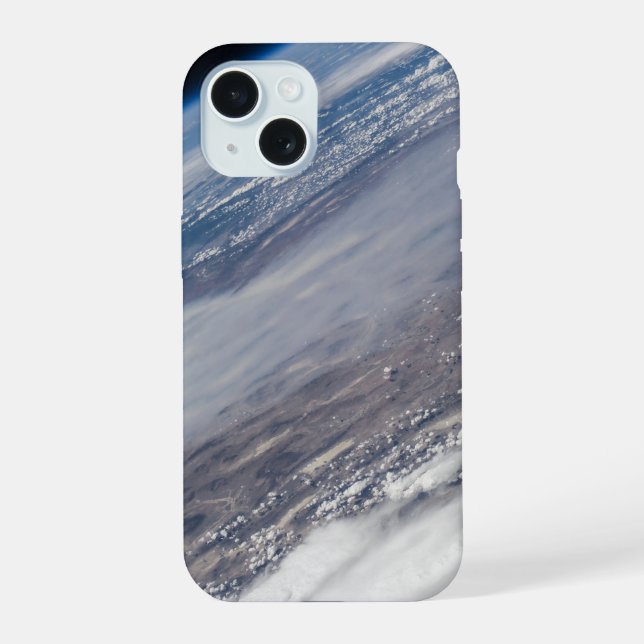 Feuer im Yosemite National Park & Stanislaus Fores iPhone 15 Hülle (Rückseite)