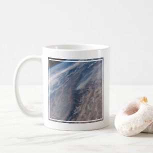 Feuer im Yosemite National Park & Stanislaus Fores Kaffeetasse