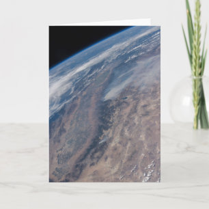 Feuer im Yosemite National Park & Stanislaus Fores Karte