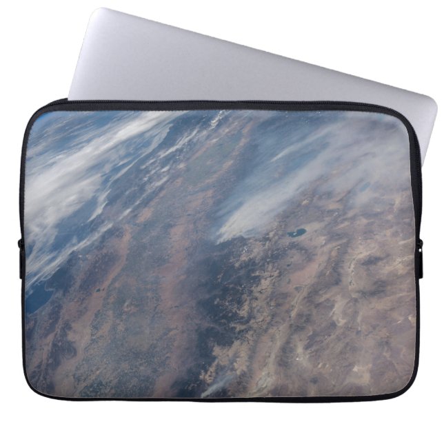 Feuer im Yosemite National Park & Stanislaus Fores Laptopschutzhülle (Vorderseite)