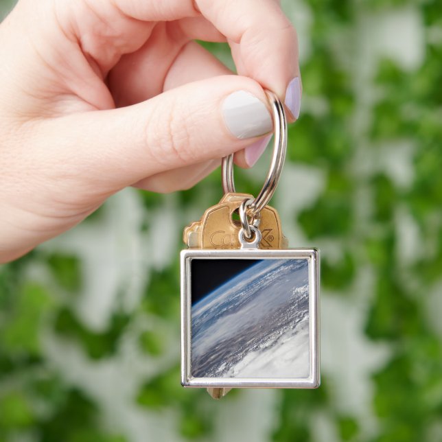 Feuer im Yosemite National Park & Stanislaus Fores Schlüsselanhänger (Hand)