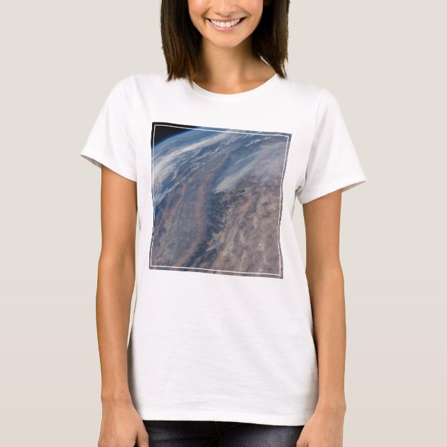 Feuer im Yosemite National Park & Stanislaus Fores T-Shirt (Vorderseite)