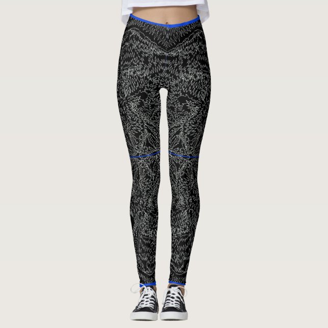Feuer in der Lücke Leggings (Vorderseite)