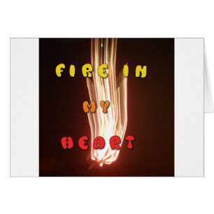 Feuer in meinem Herzen brillante Feuerwerk Hakuna 