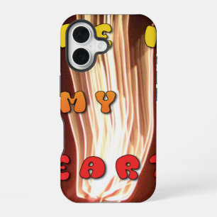 Feuer in meinem Herzen Kunstprint iPhone 16 Hülle