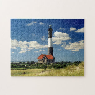 Feuer-Insel-Leuchtturm-Puzzle Puzzle