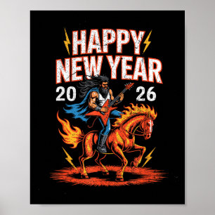 Feuer Jahr des Pferdes – Chinesisches Neujahr 2 Poster
