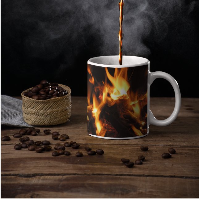 Feuer Kaffeetasse (Von Creator hochgeladen)