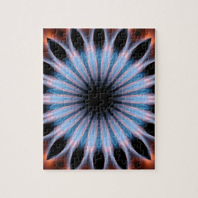 Feuer Kaleidoskop Puzzle (Vertikal)